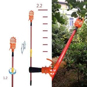 Fruit Picker Picking Tool Picking Home Fruit Cathcer Gardening Outside Farm Portable Device Quicker Hardware Plastic Catcher