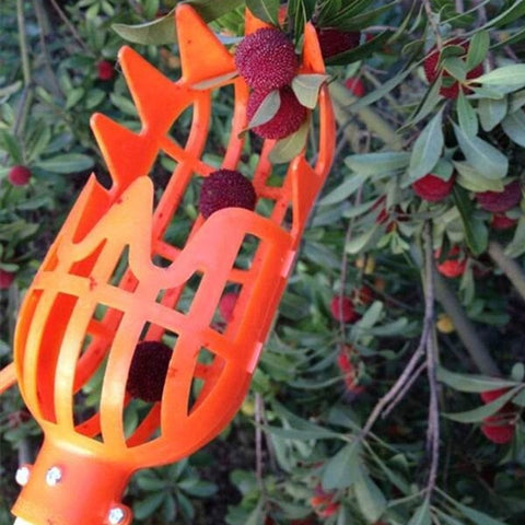 Fruit Picker Picking Tool Picking Home Fruit Cathcer Gardening Outside Farm Portable Device Quicker Hardware Plastic Catcher