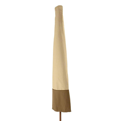 Oxford Cloth Waterproof Outdoor Umbrella Cover Garden Balcony Terrace Patio Umbrella Rain Cover Furniture Dust Cover UV Shade