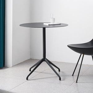 Northern Europe simple net red family small round table personality discussion balcony multi-function coffee outdoor leisure iro