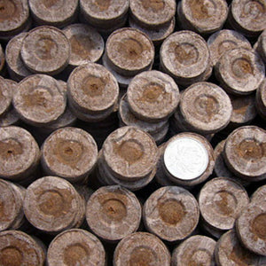 48pcs/bag Count 38mm Jiffy Peat Pellets Seed soil block plant garden tool Seeds Starter